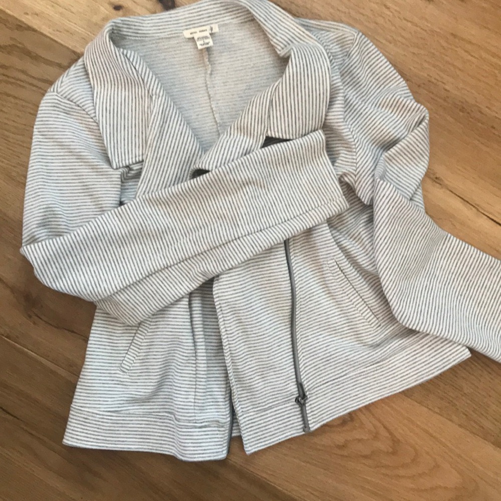 86 percent cotton moto jacket